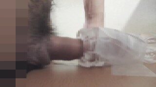 【女性向け ASMR】ショタボが囁いてくちゅくちゅして挿入する。日本人デカチンの透明オナホ射精。